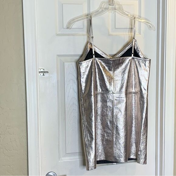 Walter Baker Vana Dress in Silver Size Medium - Picture 4 of 15